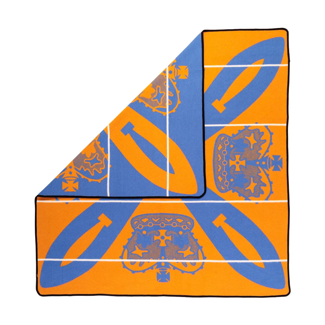 Victoria England - Crown | Cobalt/Yolk/Natural Blankets / Aranda