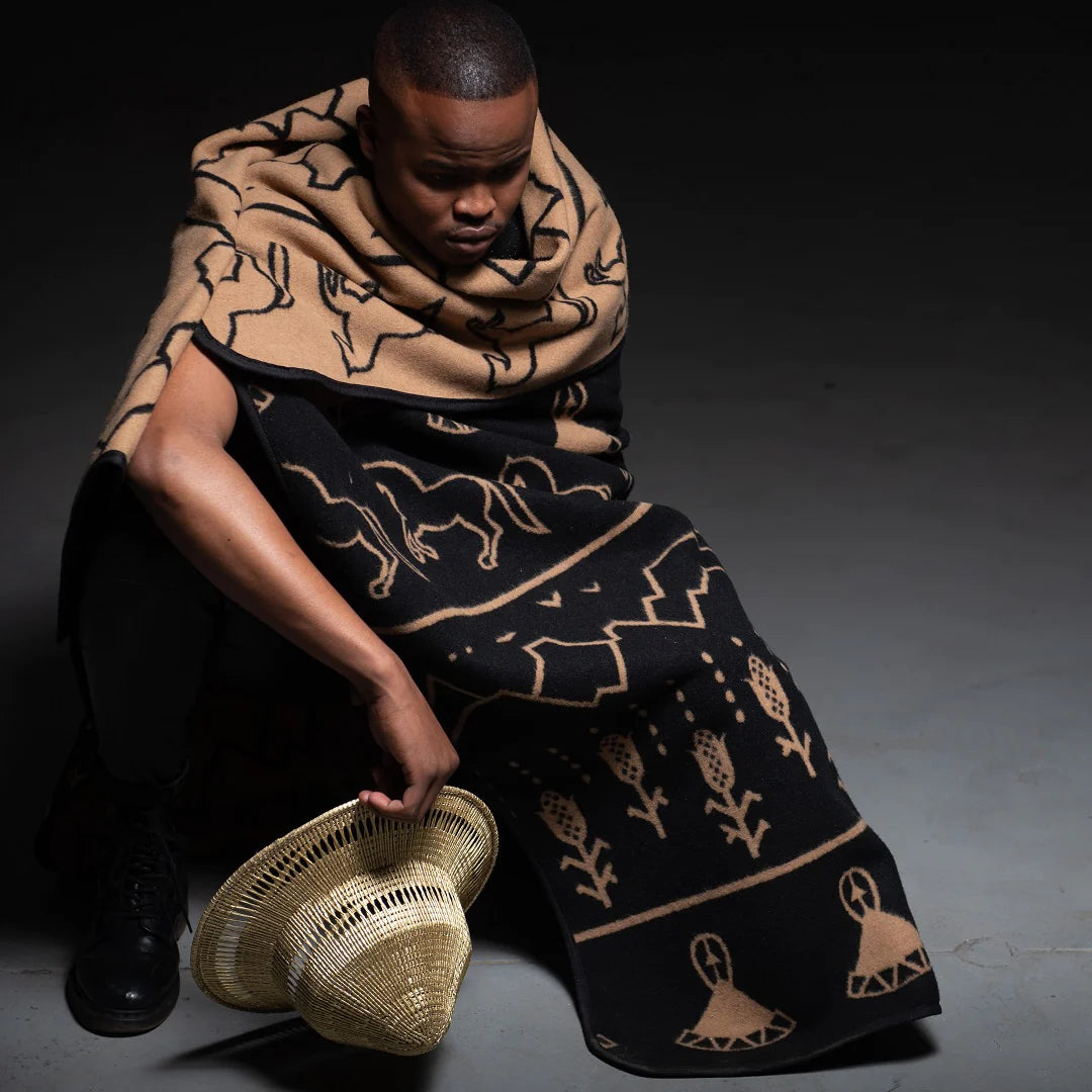 Bodulo | Brown/Sahara Blankets / Aranda
