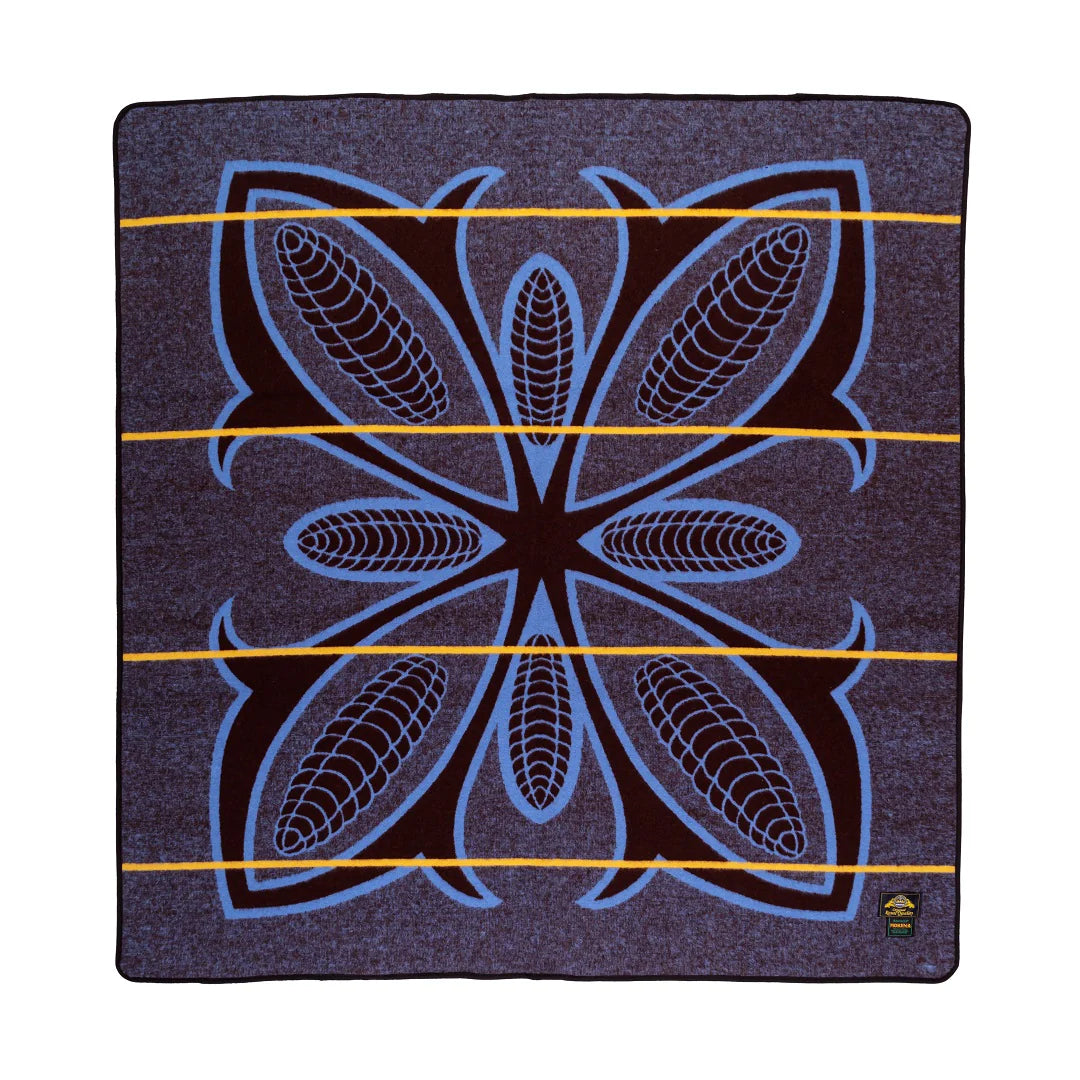Morena Mielie | Brown / Cobalt / Yolk Blankets / Aranda