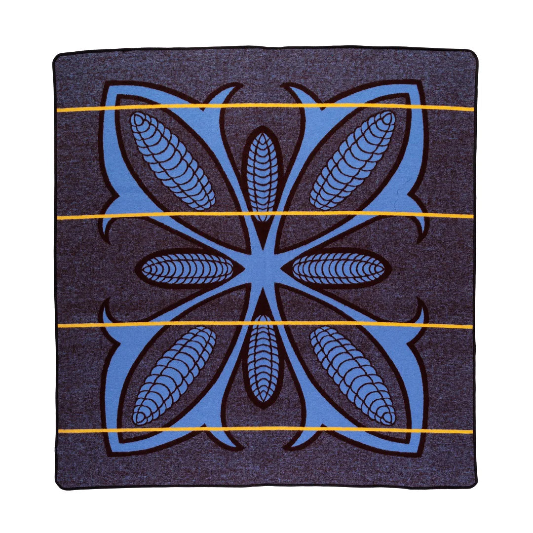 Morena Mielie | Brown / Cobalt / Yolk Blankets / Aranda