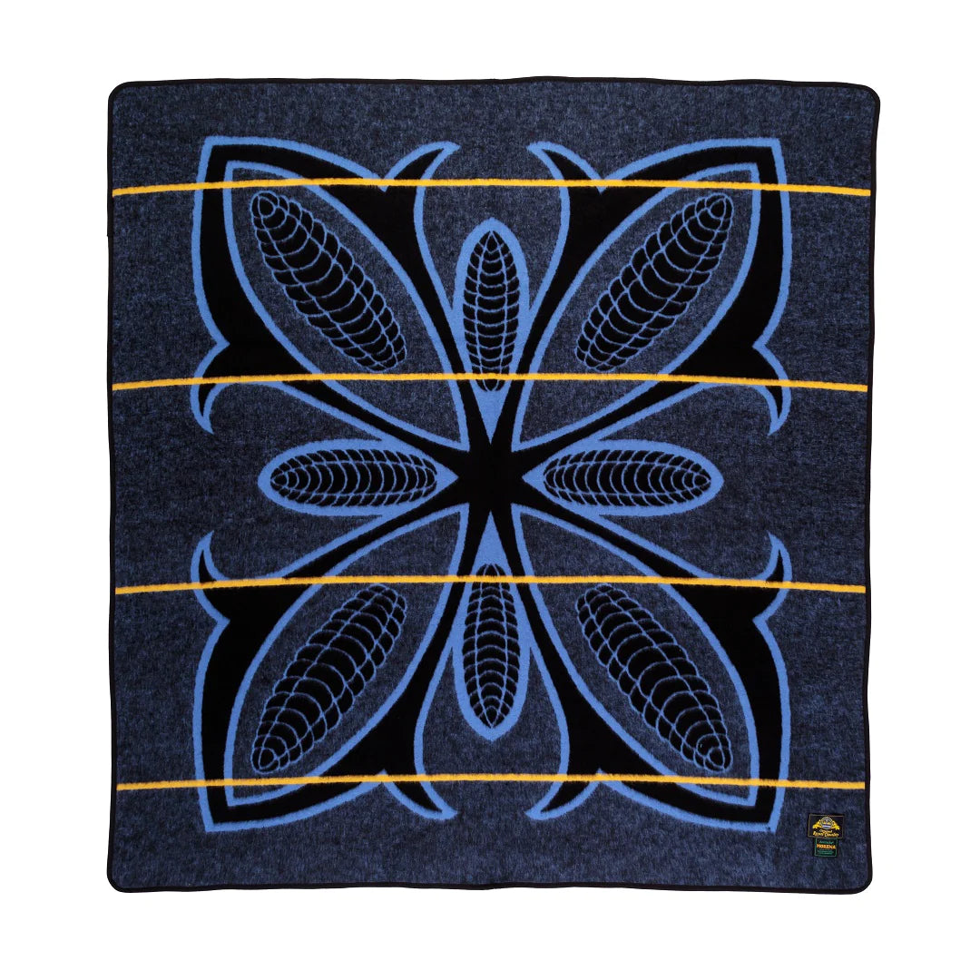 Morena Mielie | Black/Cobalt/Yolk Blankets / Aranda