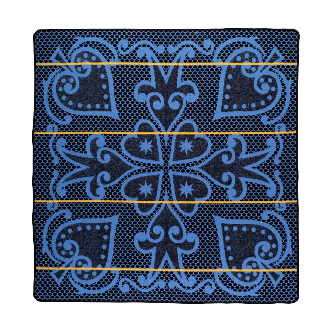 Morena Riet | Black / Cobalt / Yolk Blankets / Aranda