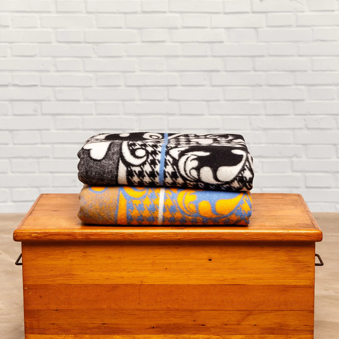 Motlatsi - Khosana | Cobalt / Yolk / Natural Blankets / Aranda