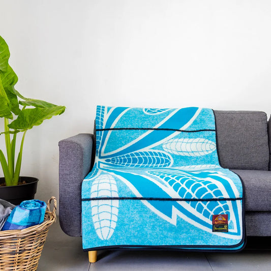 Seanamarena - Poone | Peacock/Natural/Black Blankets / Aranda