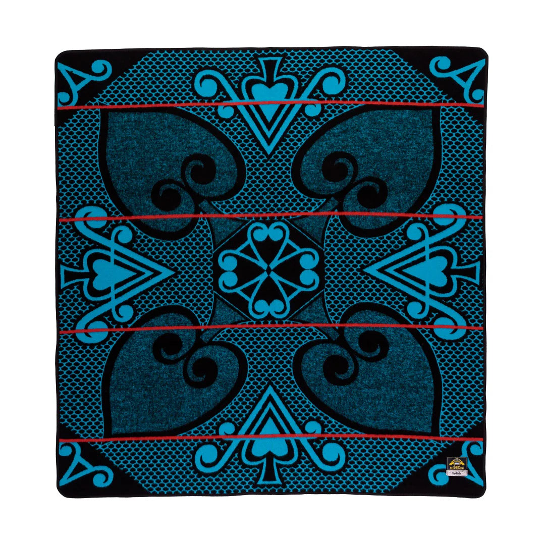 Sefate - Poone | Black / Yolk / Natural - Basotho Blanket Blankets / Aranda