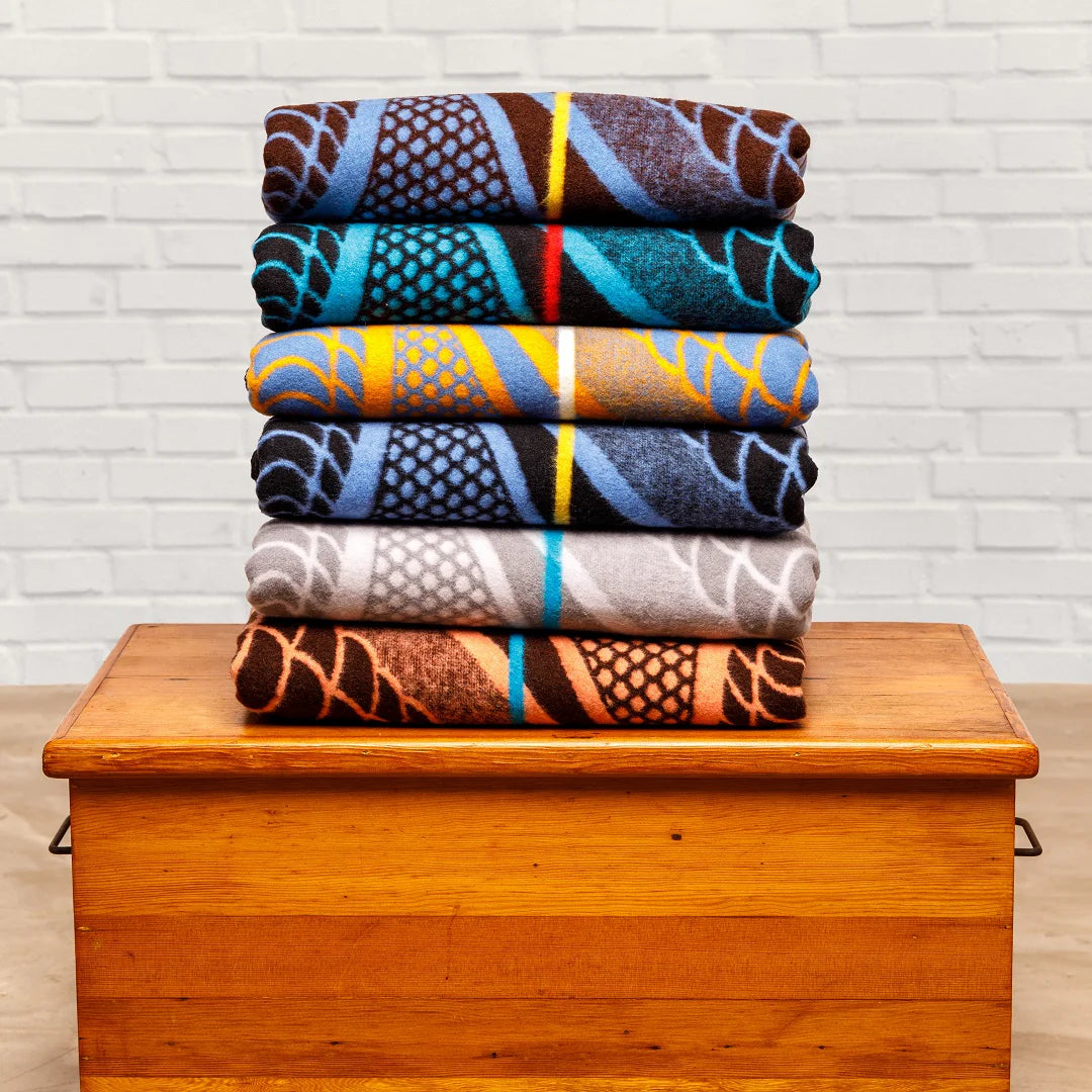 Sefate - Poone | Black / Yolk / Natural - Basotho Blanket Blankets / Basotho Heritage Blankets