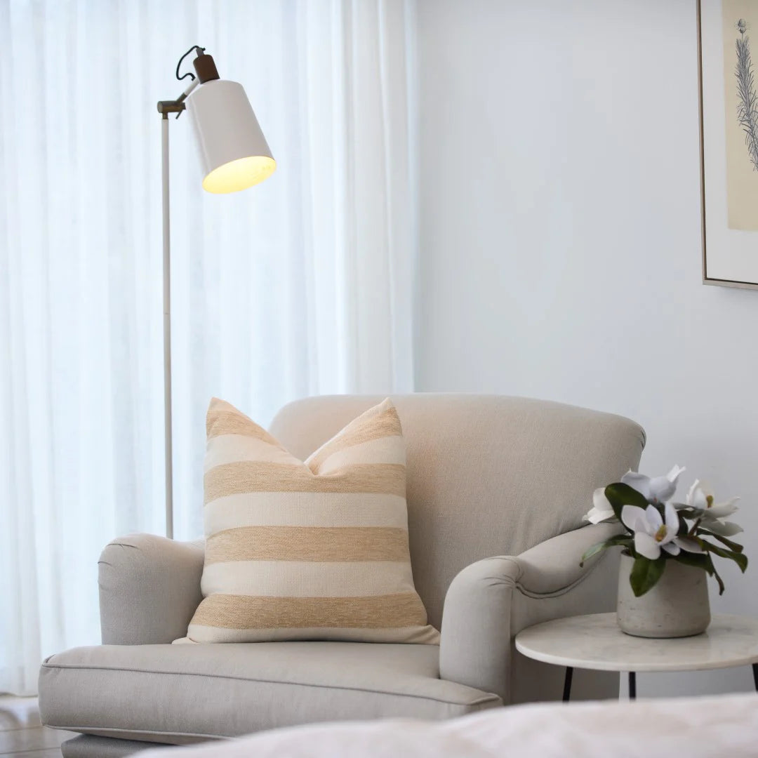 Protea Chenille Scatter – Bone / Natural Scatter Pillow / Haven & Earth