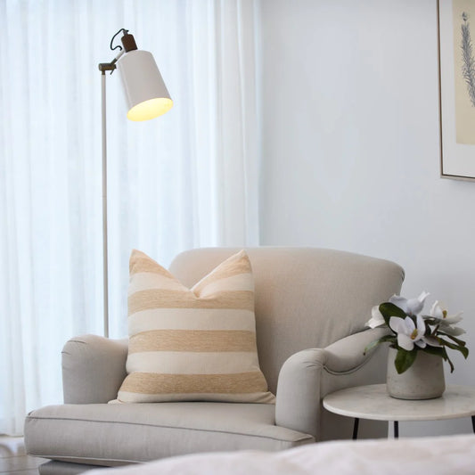 Protea Chenille Scatter – Bone / Natural Scatter Pillow / Haven & Earth