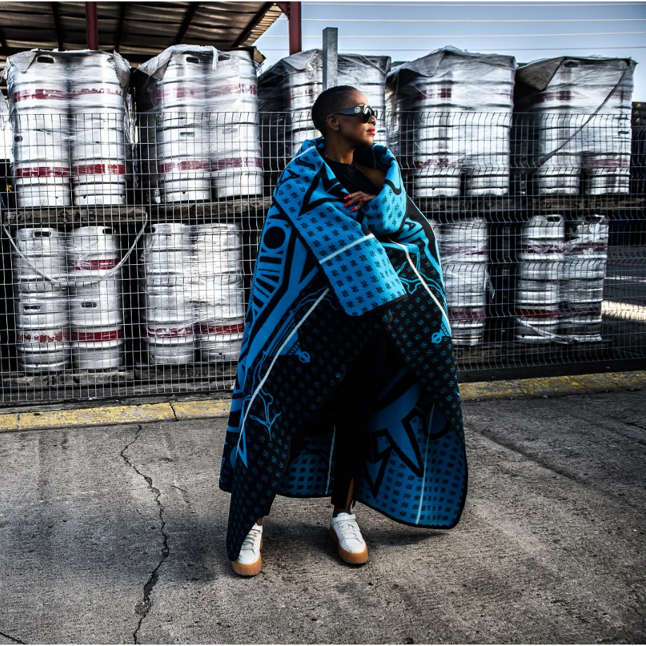 Nalane | Black/Peacock/Natural Blankets / Aranda
