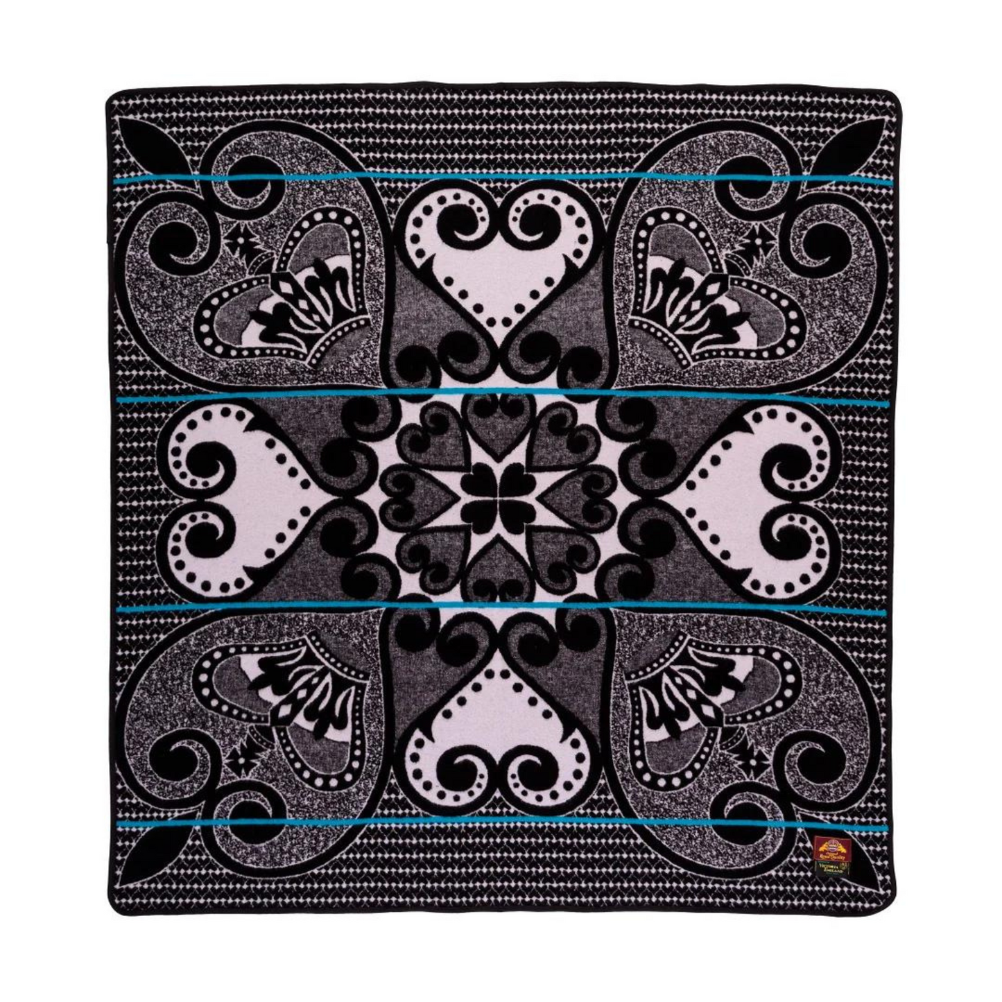 Victoria England - Pelo Ha Morena | Black / Silver / Peacock Blankets / Aranda