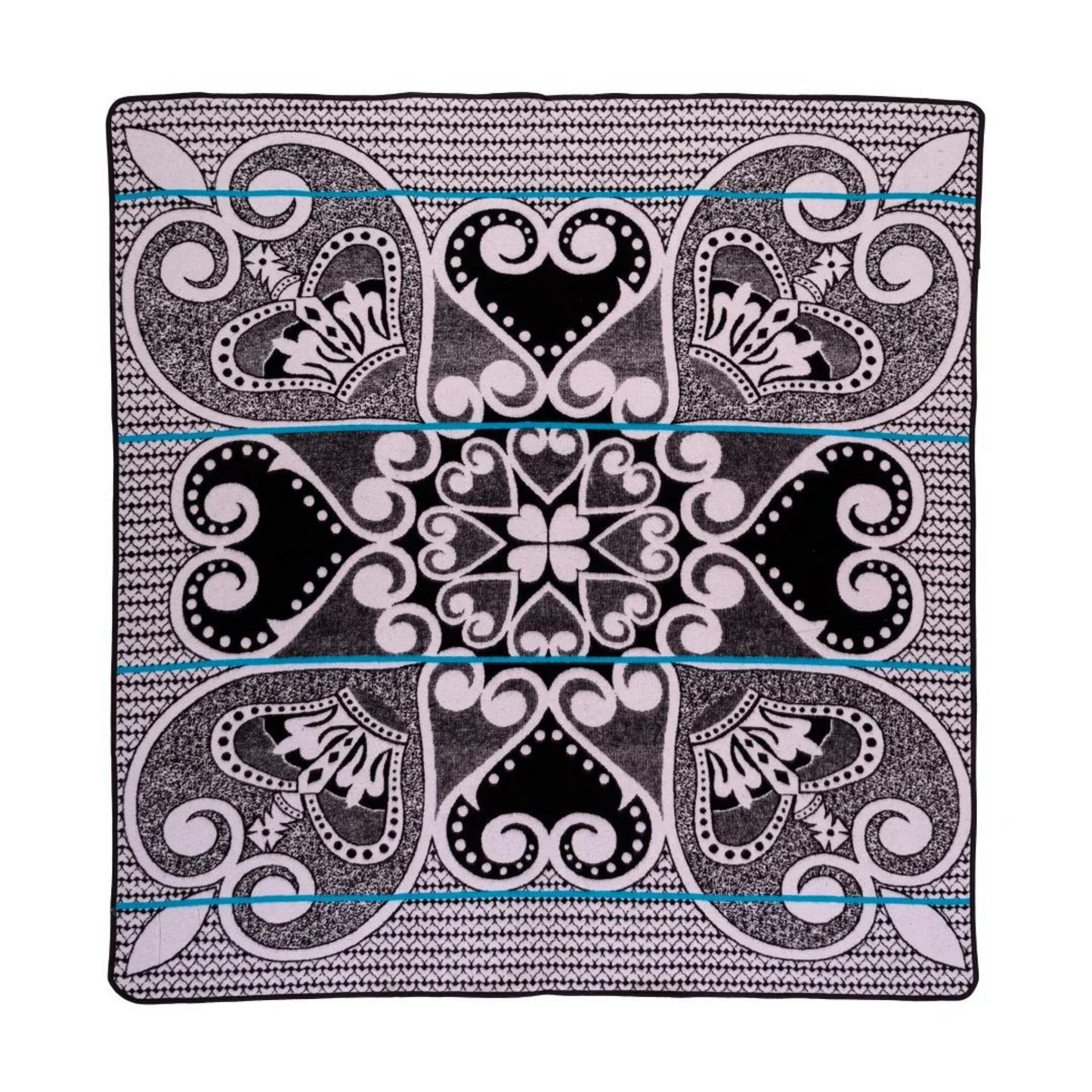 Victoria England - Pelo Ha Morena | Black / Silver / Peacock Blankets / Aranda