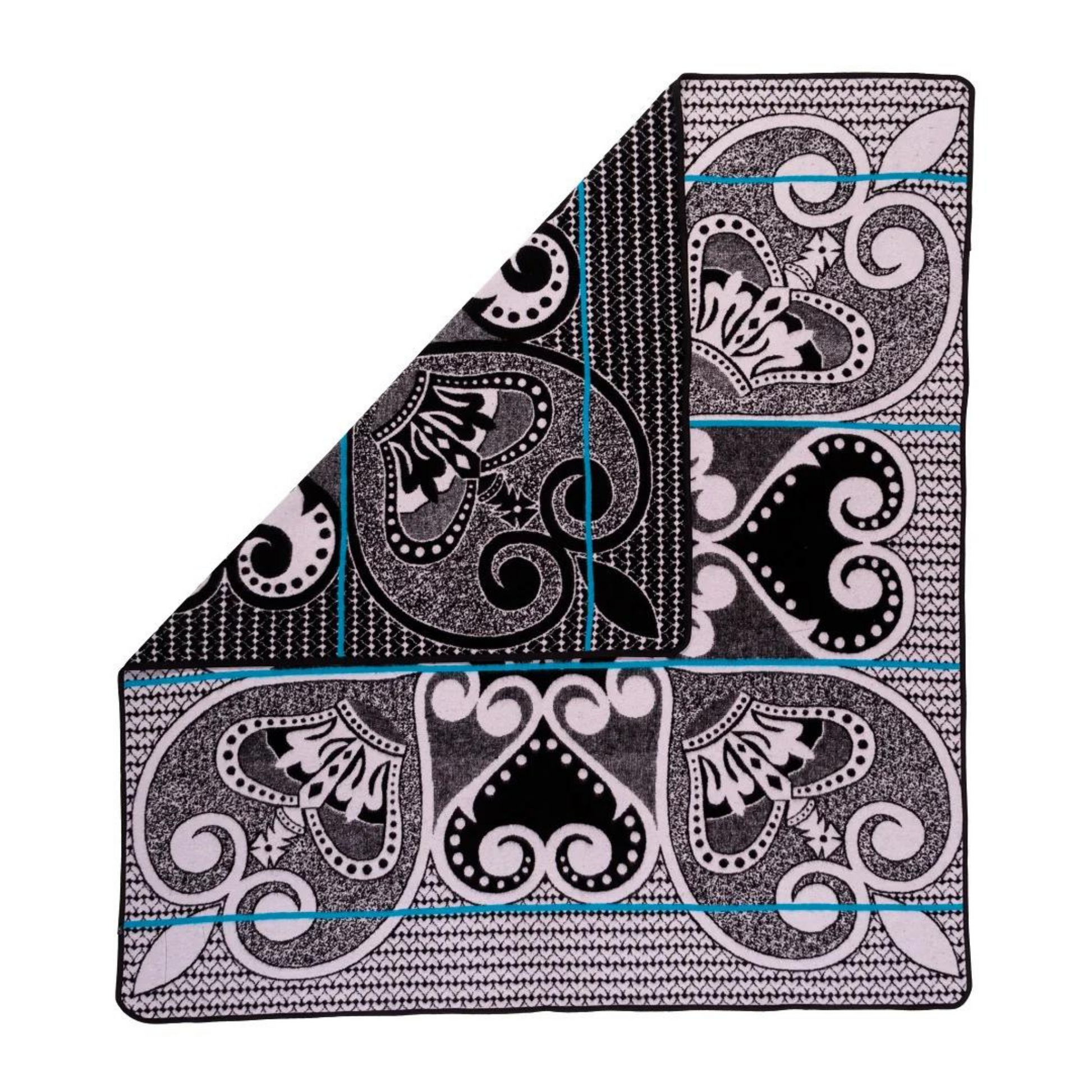 Victoria England - Pelo Ha Morena | Black / Silver / Peacock Blankets / Aranda