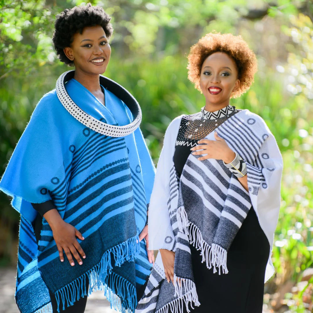 High Bulk Jacquard Wrap – Xhosa | Black/Briiant White