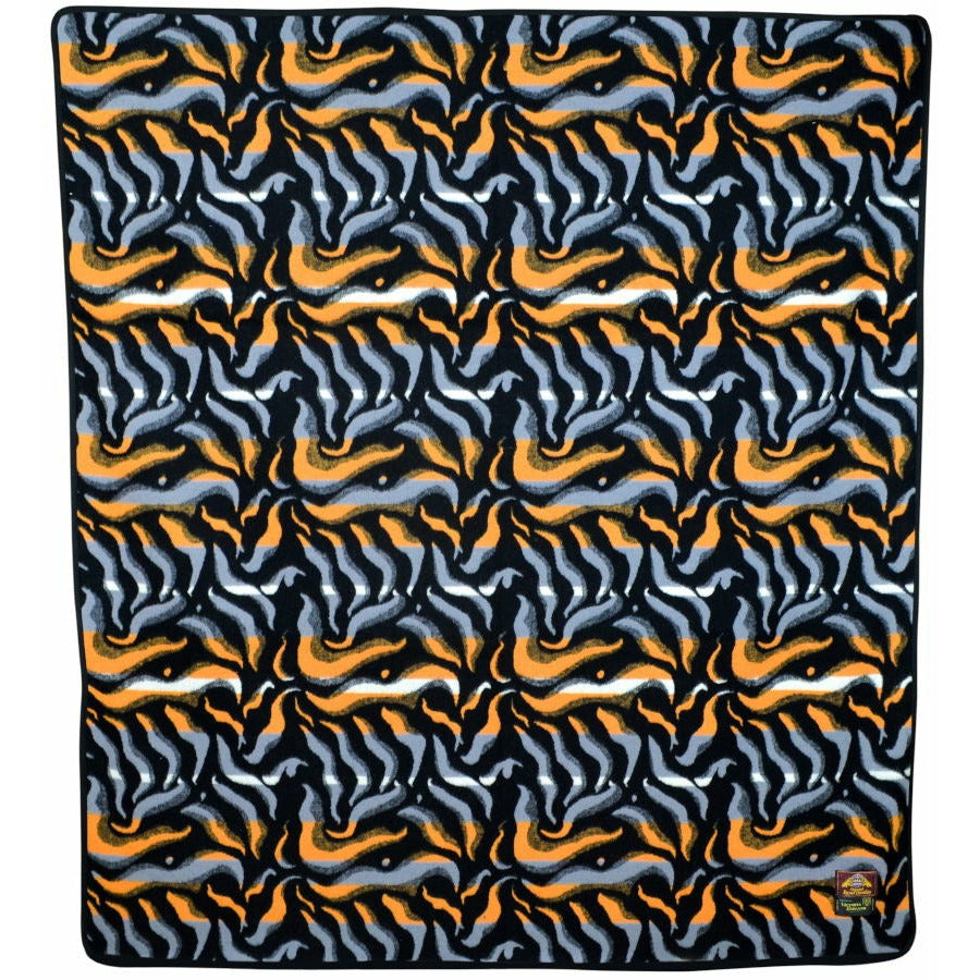 Victoria England - Flame | Corn / Light Grey Blankets / Aranda