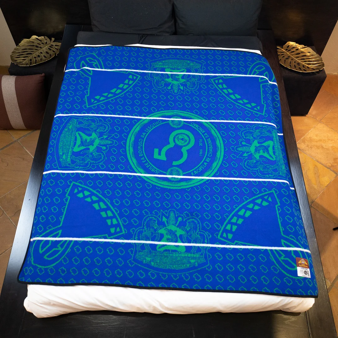 Jubilee Ea Boipuso | Royal / Emerald / Natural Blankets / Aranda