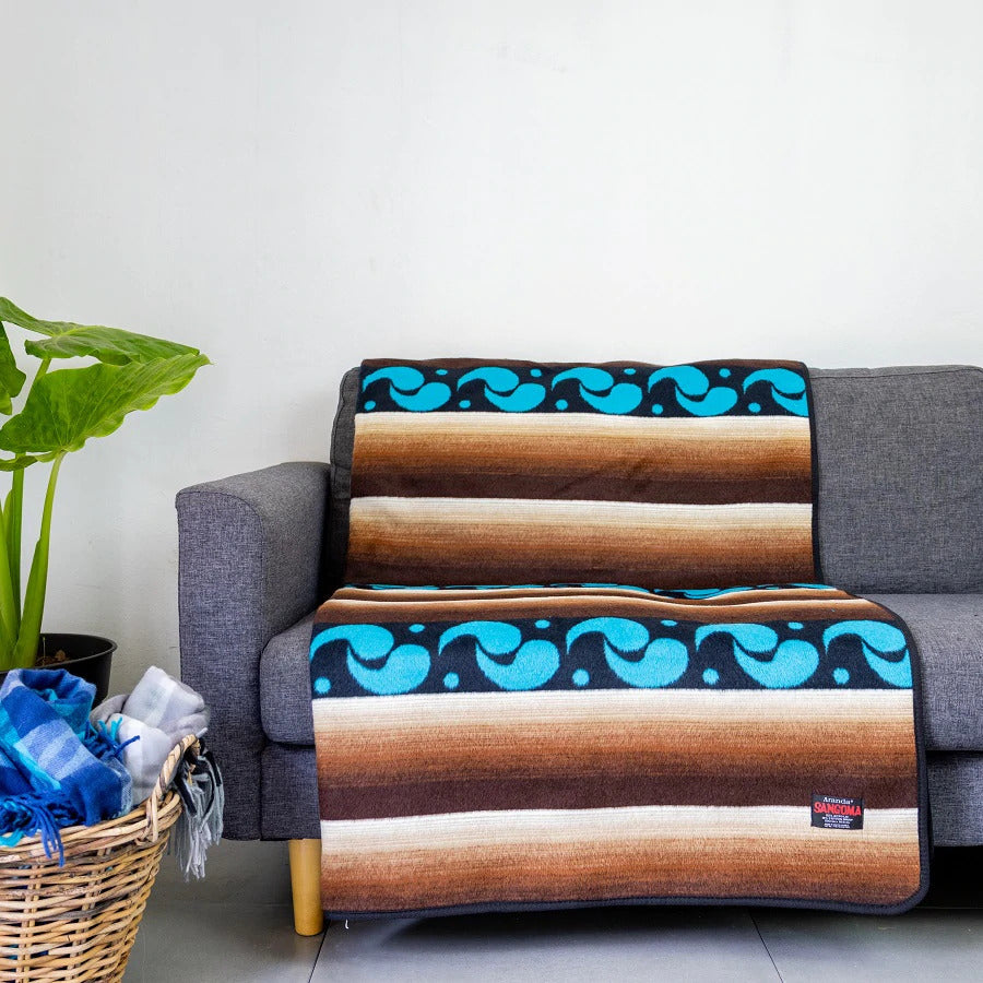 Sangoma Scetla Bocha | Brown / Peacock / Aranda