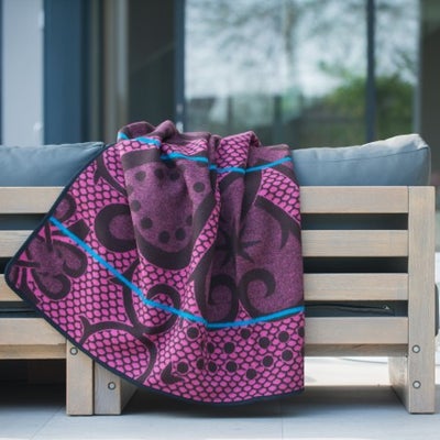 Seanamarena - Chromatic | Brown / Pink / Cobalt Blankets / Aranda