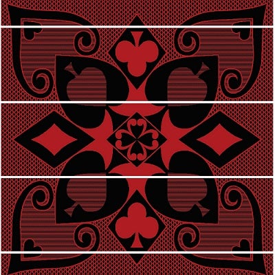 Khotso - Cards | Black/Scarlet/Natural Blankets / Aranda