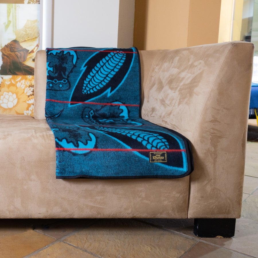 Khotso - Mojalefa | Black/Peacock/Scarlet Blankets / Aranda