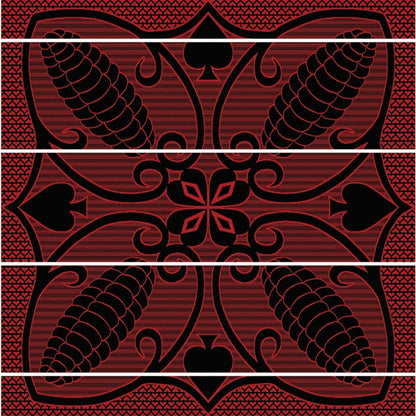 Khotso - Ntjhe Poone | Black/Scarlet/Natural