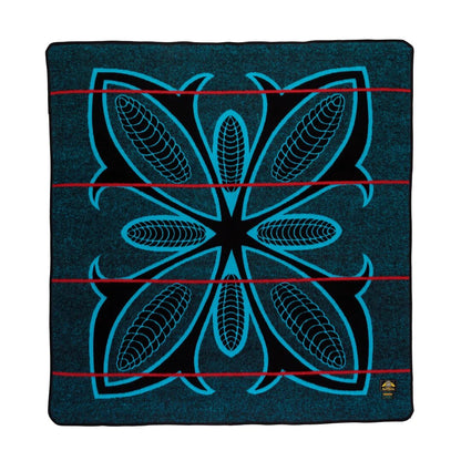 Morena Mielie | Black / Peacock / Scarlet