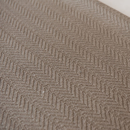 Cotton Blanket - Chevron | Cobblestone
