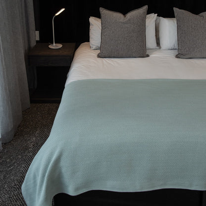 Cotton Blanket - Chevron | Eggshell Blankets / Aranda