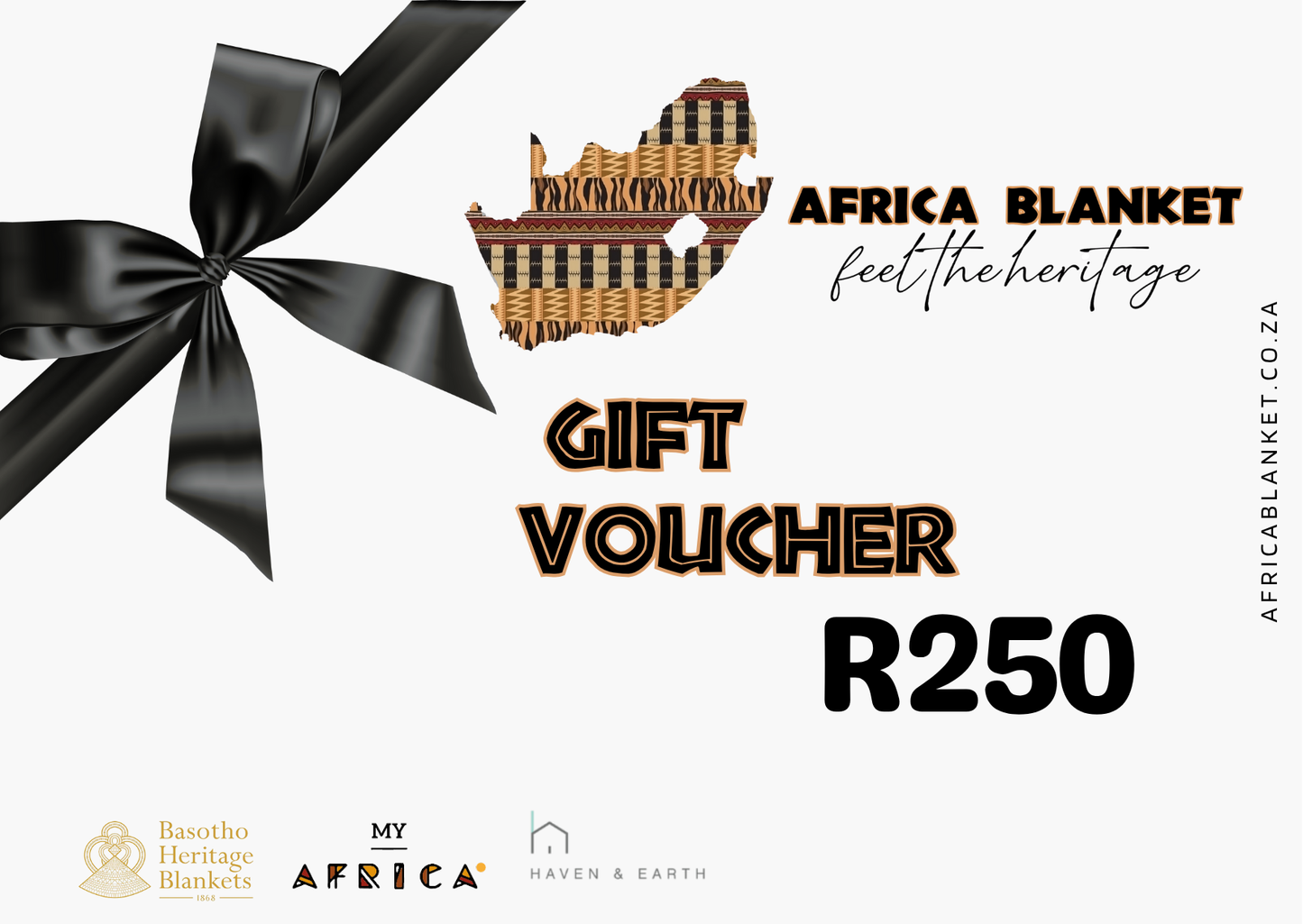 Africa Blanket Gift Card | Give the Gift of Warmth, Heritage & Choice Gift Card / Africa Blanket