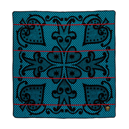 Authentic Morena Basotho blanket, Riet (playing cards) design Morena blanket - traditional Basotho symbol for community gatherings