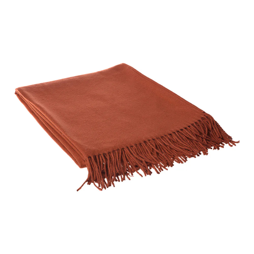 Melody - Plain | Cinnabar Blankets / Aranda