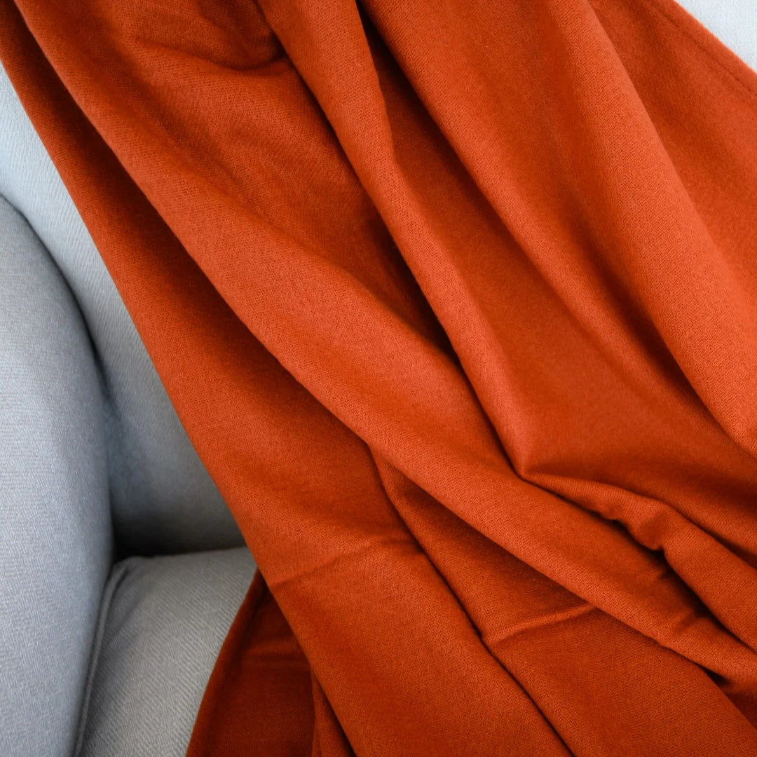 Melody - Plain | Cinnabar Blankets / Aranda