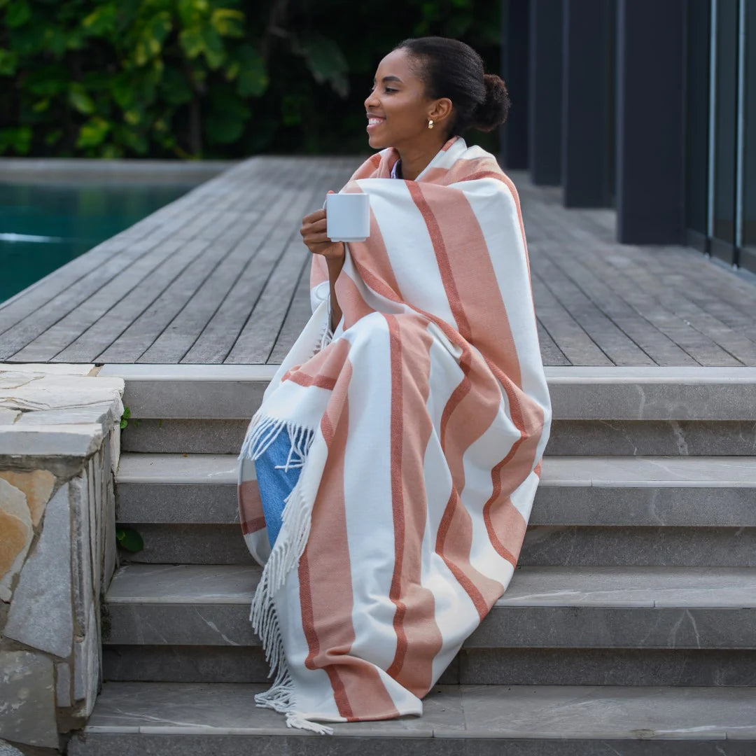 Melody – Underline | Cinnabar / Canyon Blankets / Haven & Earth