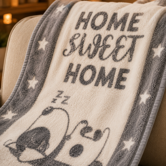 Pet Blanket - A Dog's Life - Steel / Grey Blankets / Aranda