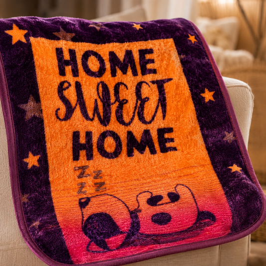 Pet Blanket - A Dog's Life - Claret / Amber Blankets / Aranda