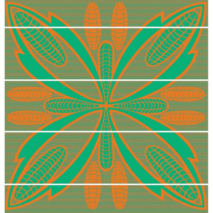 Seanamarena - Poone | Emerald / Yolk / Natural