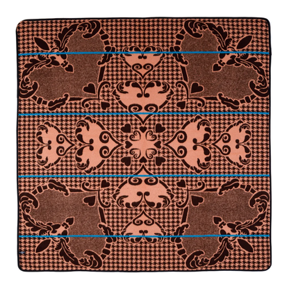 Motlatsi - Khosana | Brown/Salmon/Peacock Blankets / Aranda