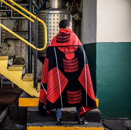 Ngoale | Black/Scarlet/Natural