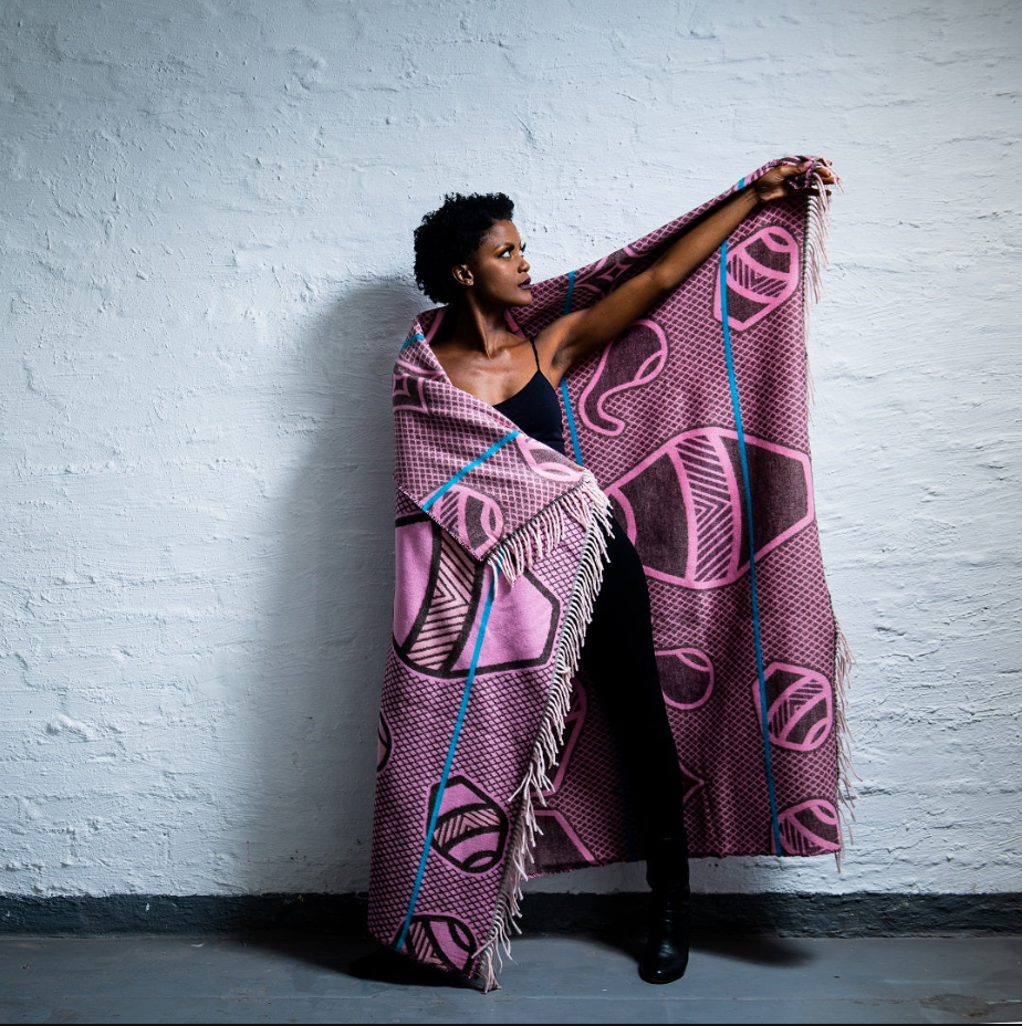 YBDC Throw - Moritsoana | Fushia/Flamingo