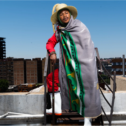 YBDC Throw - Lefokolodi | Iron/Apple Blankets / Aranda