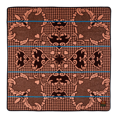 Motlatsi - Khosana | Brown/Salmon/Peacock Blankets / Aranda